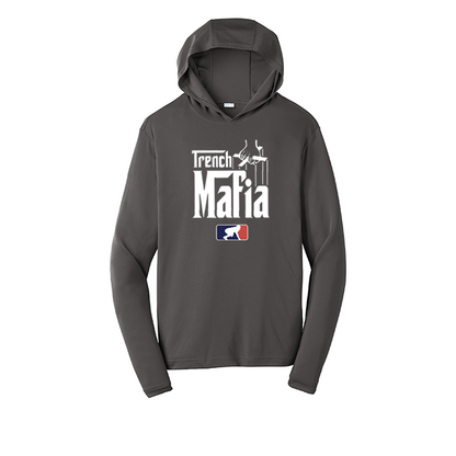 TRENCH MAFIA - Hooded Long Sleeve Performance Tee