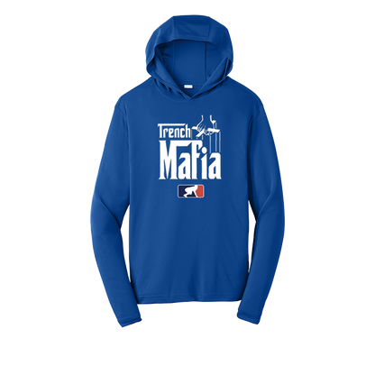 TRENCH MAFIA - Hooded Long Sleeve Performance Tee