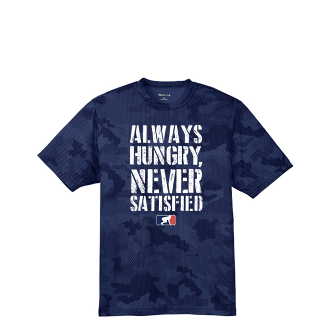 ALWAYS HUNGRY- Hex Camo Performance Tee