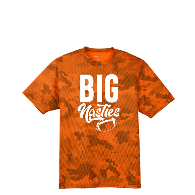 BIG NASTIES - Hex Camo Performance Tee