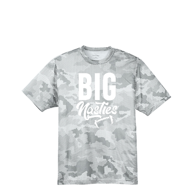 BIG NASTIES - Hex Camo Performance Tee