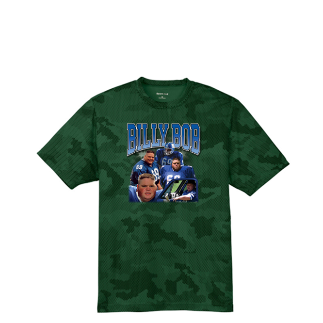 BILLY BOB - Hex Camo Performance Tee