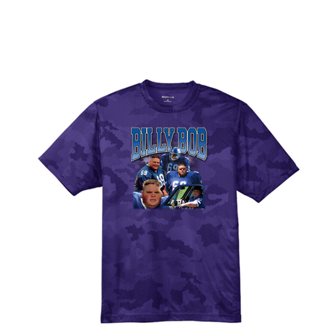 BILLY BOB - Hex Camo Performance Tee