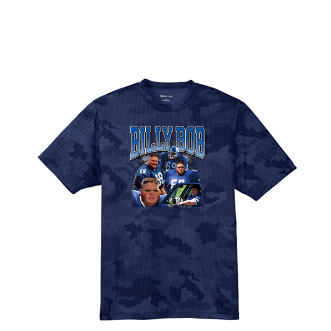 BILLY BOB - Hex Camo Performance Tee