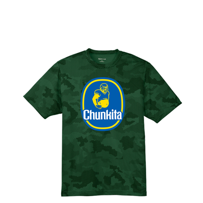 CHUNKITA - Hex Camo Performance Tee