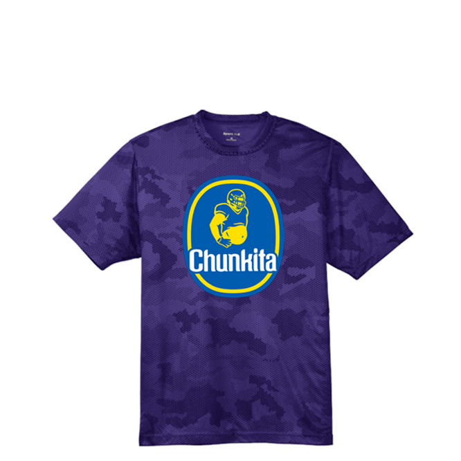 CHUNKITA - Hex Camo Performance Tee