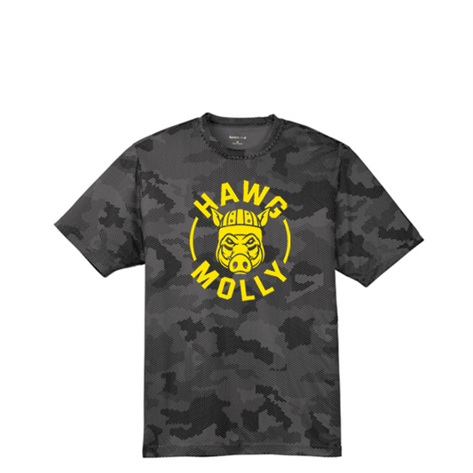 HAWG MOLLY (Yellow) - Hex Camo Performance Tee