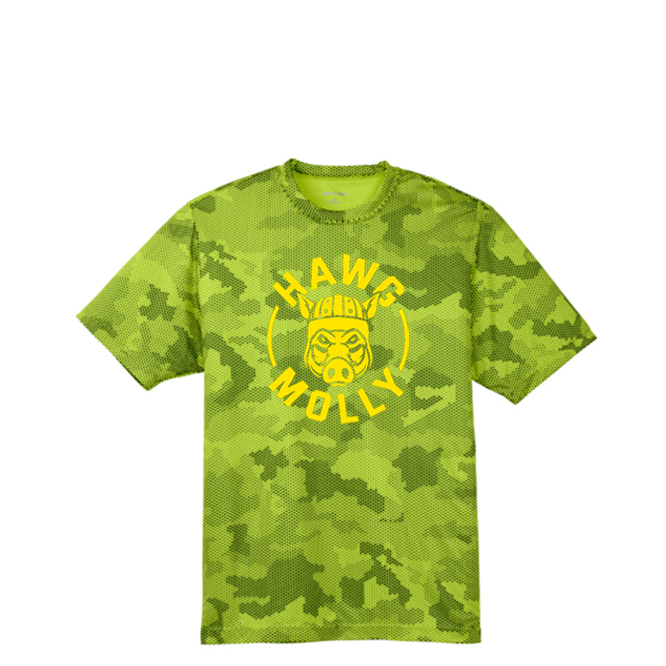 HAWG MOLLY (Yellow) - Hex Camo Performance Tee