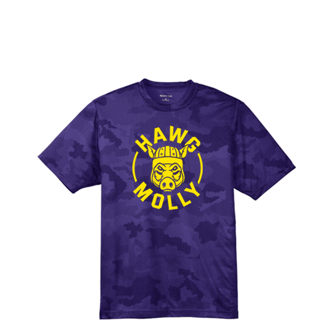 HAWG MOLLY (Yellow) - Hex Camo Performance Tee