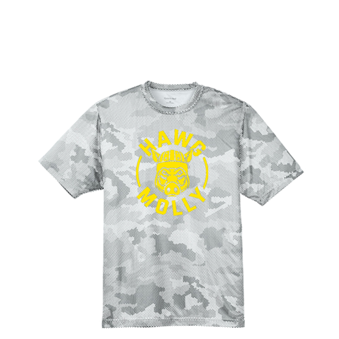 HAWG MOLLY (Yellow) - Hex Camo Performance Tee