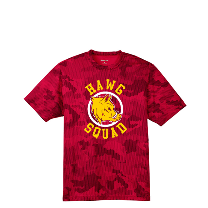 HAWG SQUAD - Hex Camo Performance Tee
