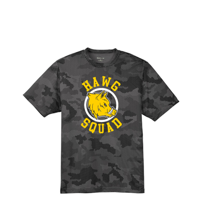 HAWG SQUAD - Hex Camo Performance Tee