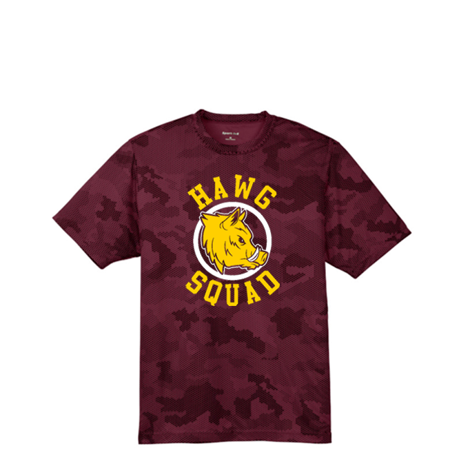 HAWG SQUAD - Hex Camo Performance Tee