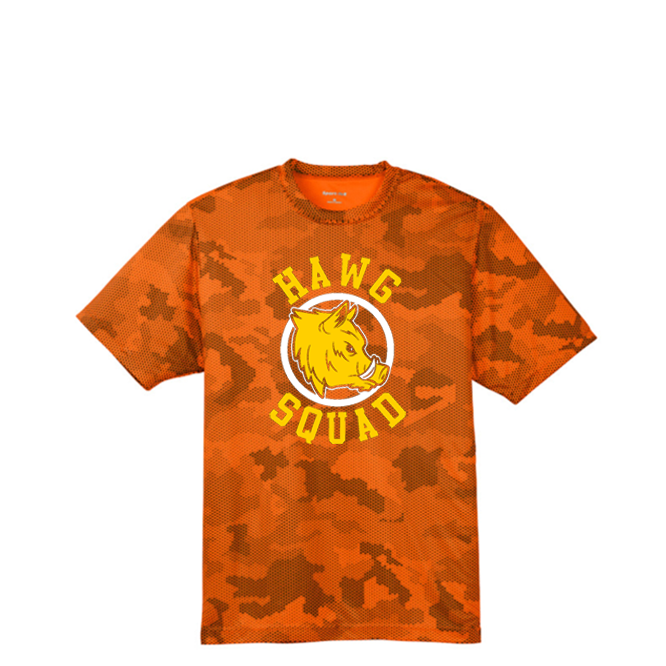 HAWG SQUAD - Hex Camo Performance Tee