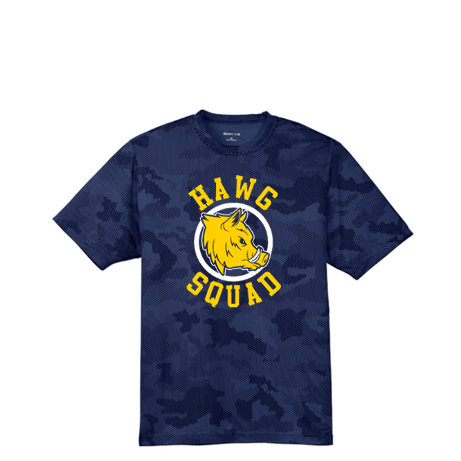 HAWG SQUAD - Hex Camo Performance Tee