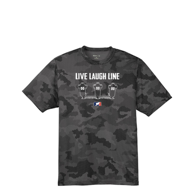 LIVE LAUGH LINE - Hex Camo Performance Tee