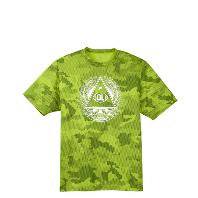 OLINEMINATI - Hex Camo Performance Tee