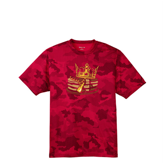 PANCAKE KING - Hex Camo Performance Tee