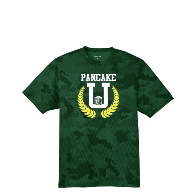 PANCAKE U - Hex Camo Performance Tee