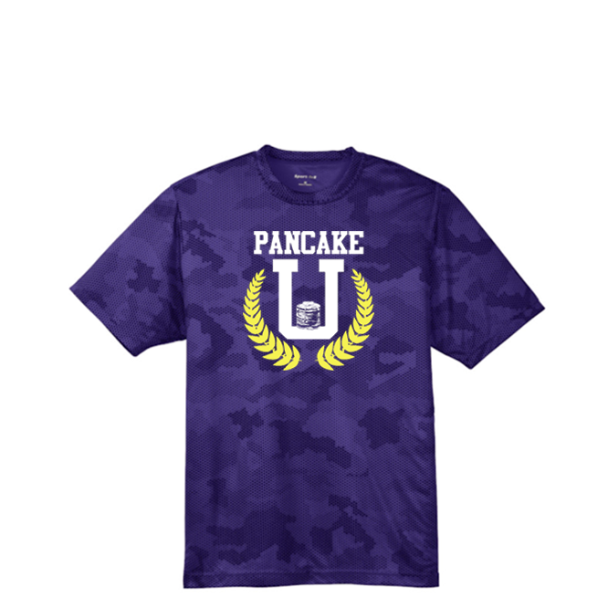 PANCAKE U - Hex Camo Performance Tee