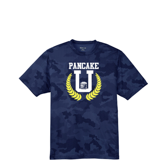 PANCAKE U - Hex Camo Performance Tee