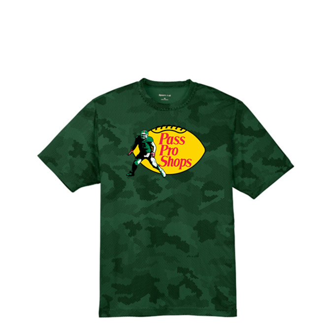 PASS PRO SHOPS - Hex Camo Performance Tee