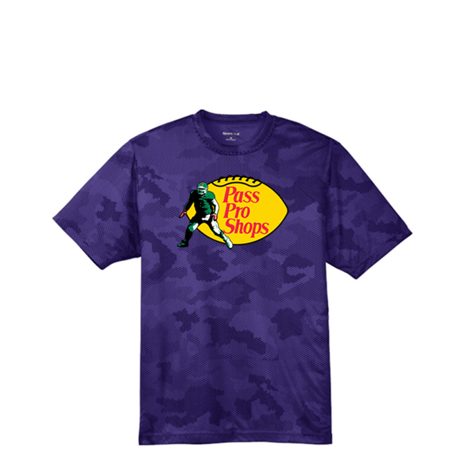 PASS PRO SHOPS - Hex Camo Performance Tee