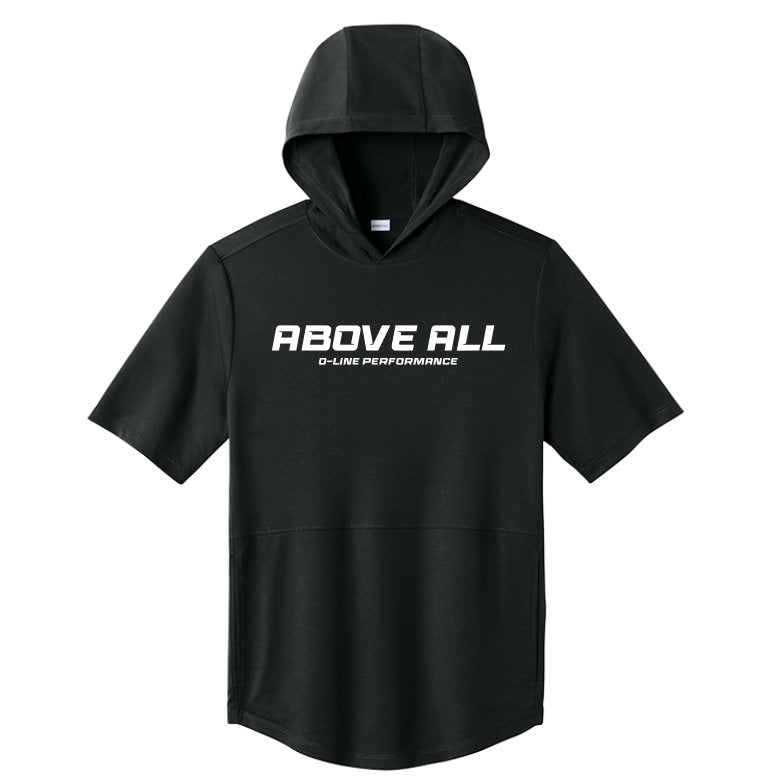 ABOVE ALL - Hooded Short Sleeve Performance Tee
