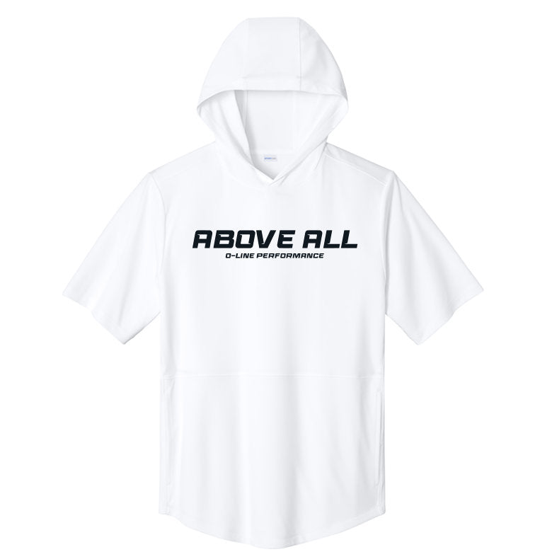 ABOVE ALL - Hooded Short Sleeve Performance Tee