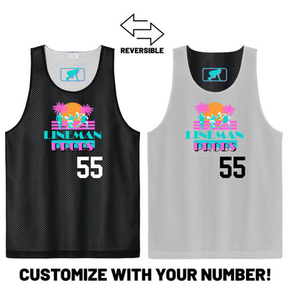 TRENCH VICE - Reversible Basketball Jersey