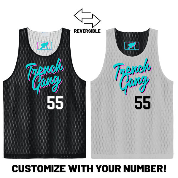 TRENCH VICE - Reversible Basketball Jersey