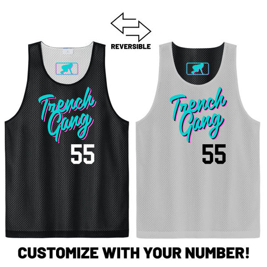 TRENCH VICE - Reversible Basketball Jersey