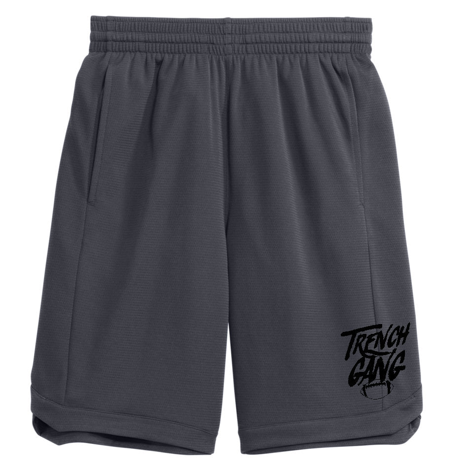 TRENCH GANG (Black) - Position Shorts