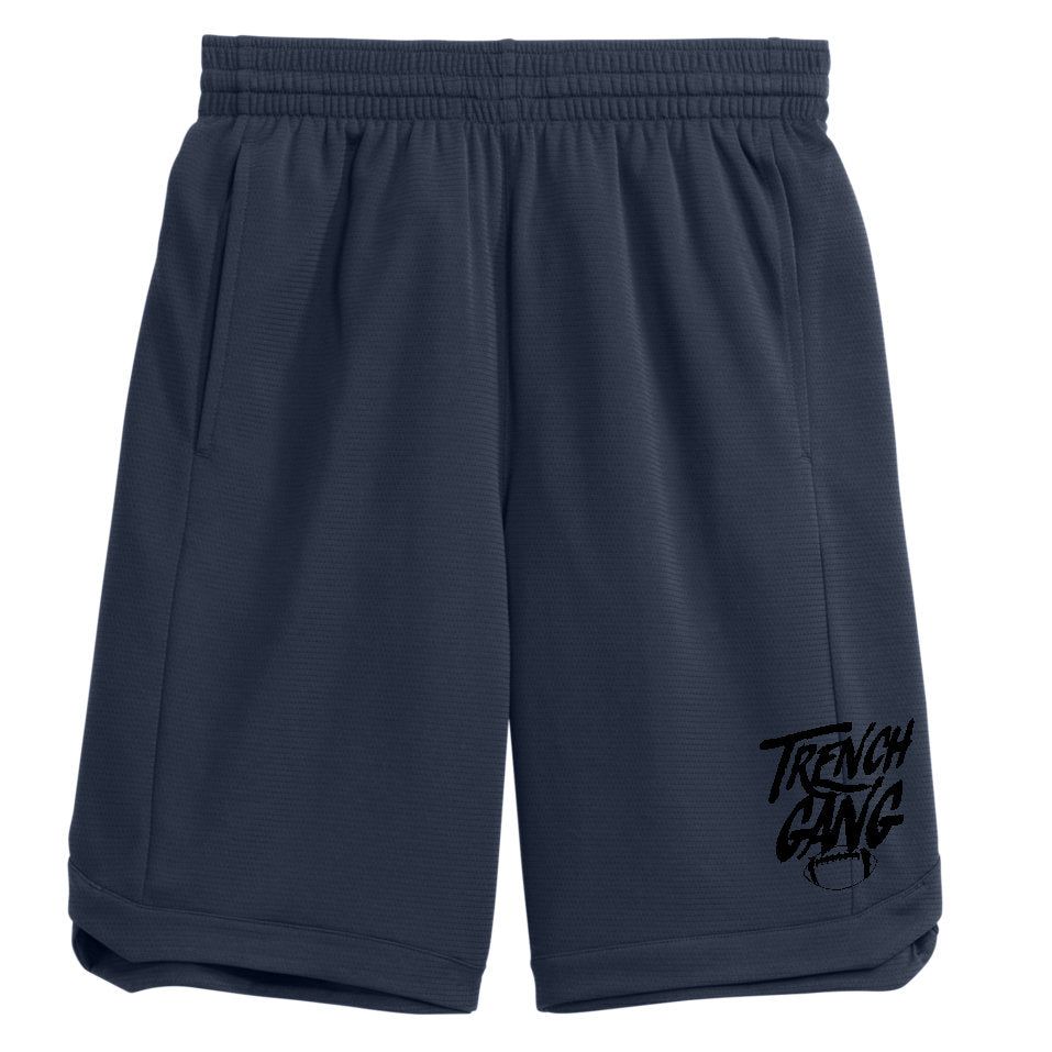 TRENCH GANG (Black) - Position Shorts