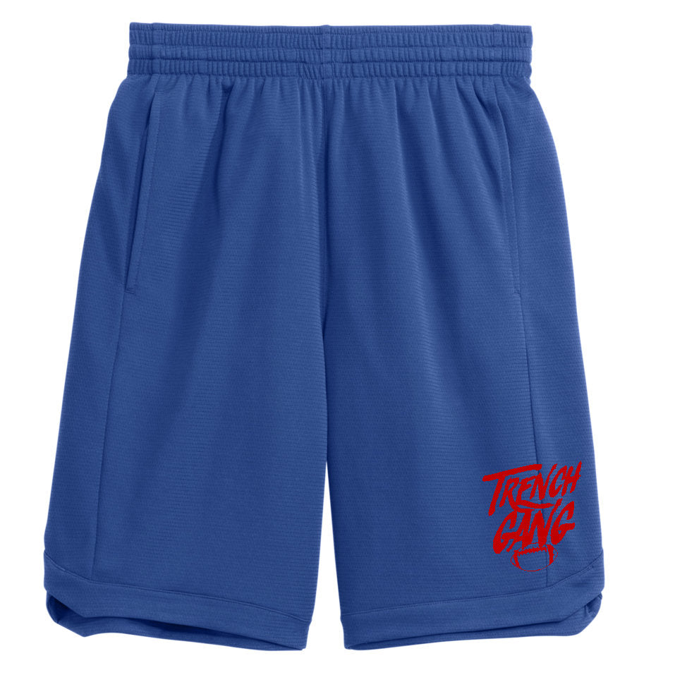 TRENCH GANG (Red) - Position Shorts