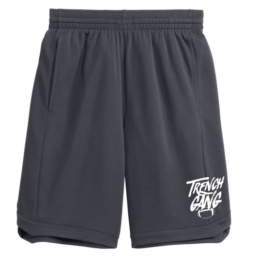 TRENCH GANG (White) - Position Shorts