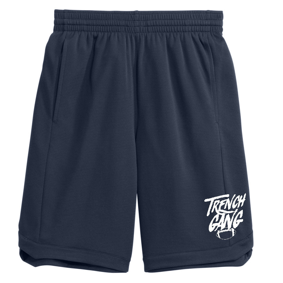 TRENCH GANG (White) - Position Shorts