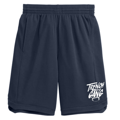 TRENCH GANG (White) - Position Shorts