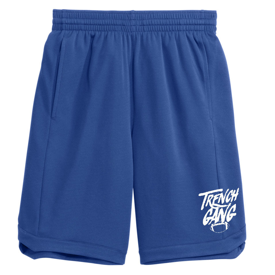 TRENCH GANG (White) - Position Shorts