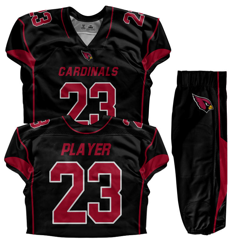 Custom Football Uniform (Youth) - Cardinals