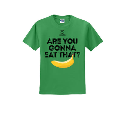 ARE YOU GONNA EAT THAT? (Black) - Short Sleeve 50/50 Tee