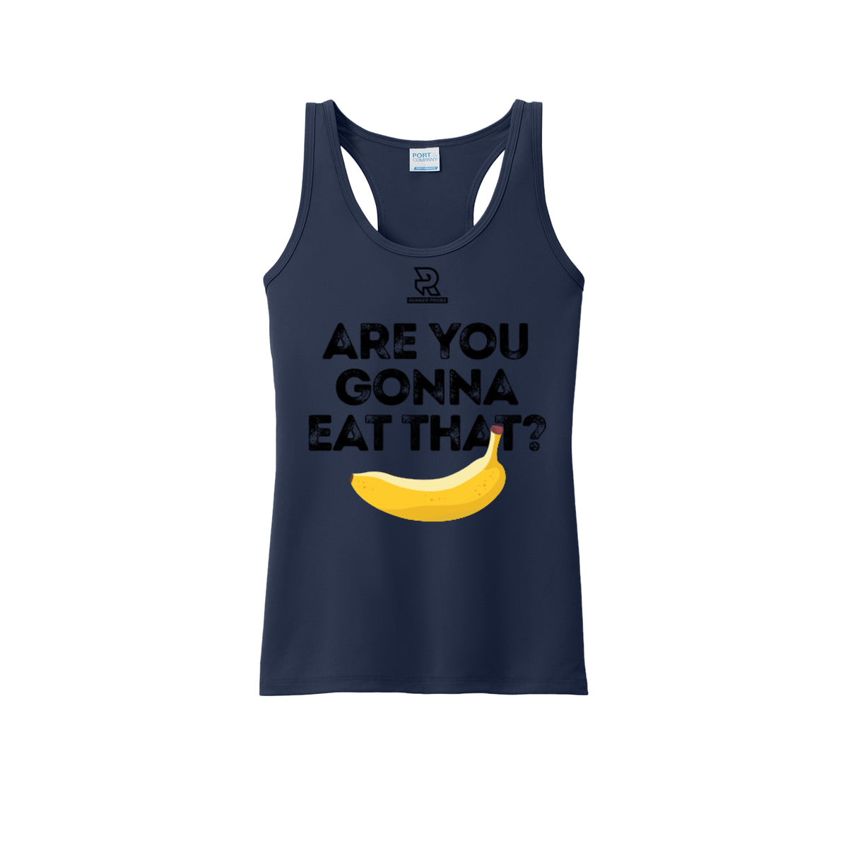 ARE YOU GONNA EAT THAT? (Black) - Womens Performance Tank