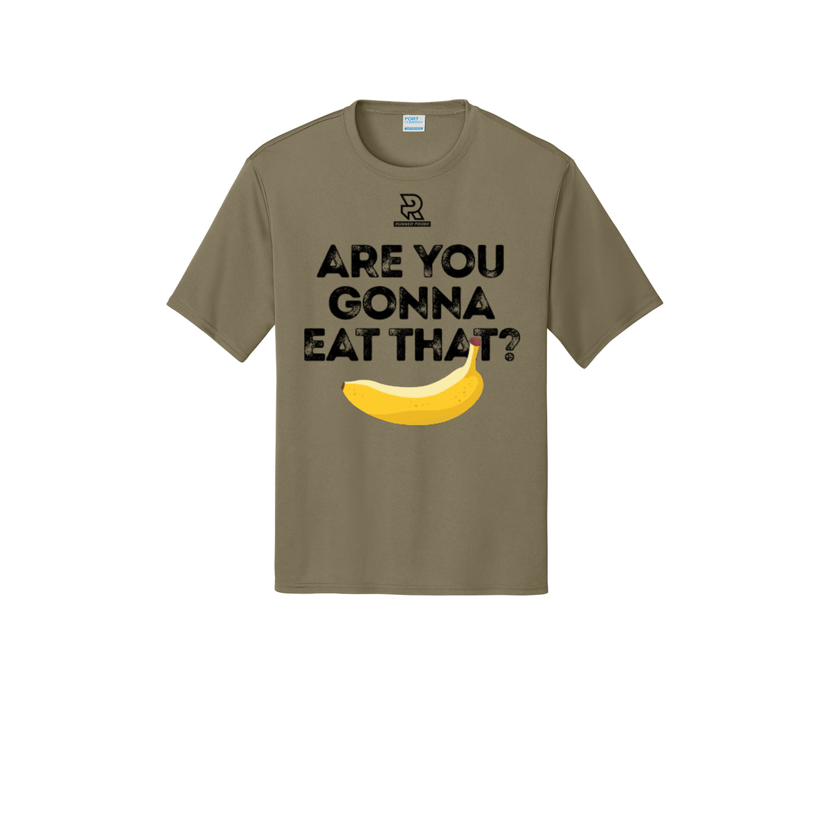 ARE YOU GONNA EAT THAT? (Black) - Short Sleeve Performance Tee