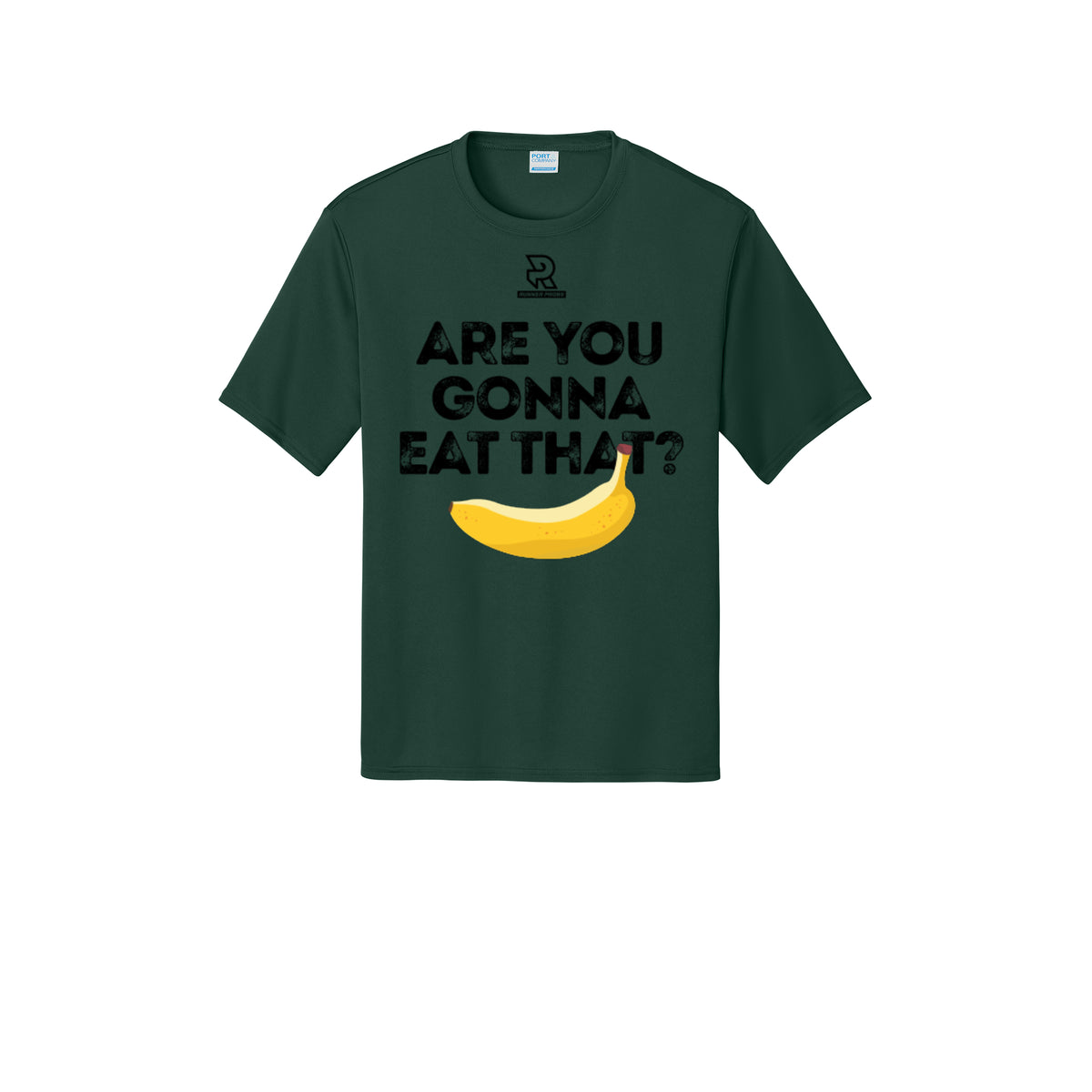 ARE YOU GONNA EAT THAT? (Black) - Short Sleeve Performance Tee