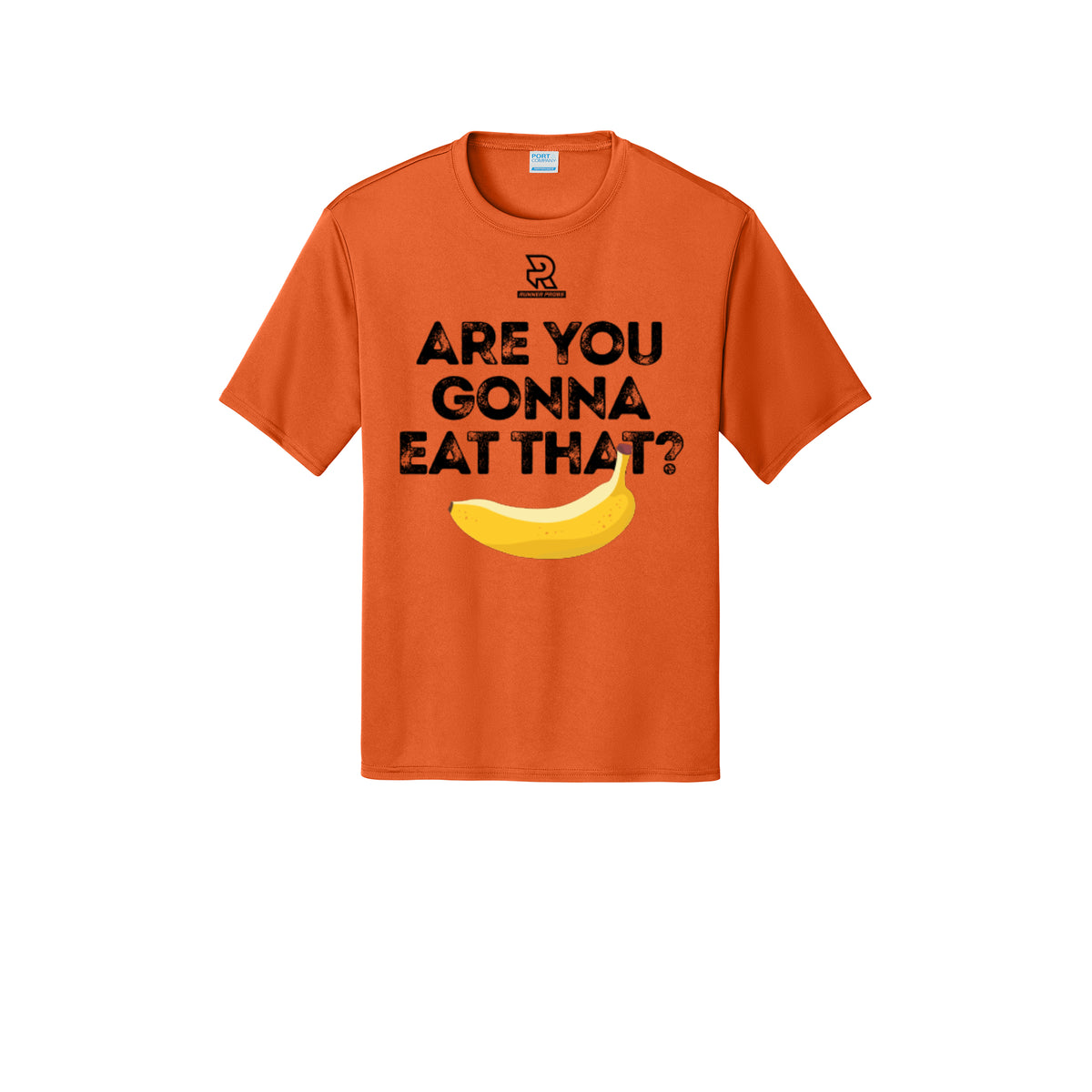 ARE YOU GONNA EAT THAT? (Black) - Short Sleeve Performance Tee