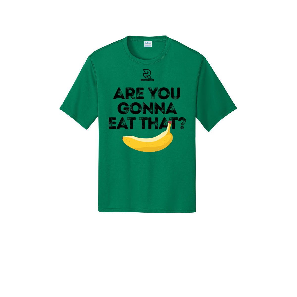 ARE YOU GONNA EAT THAT? (Black) - Short Sleeve Performance Tee