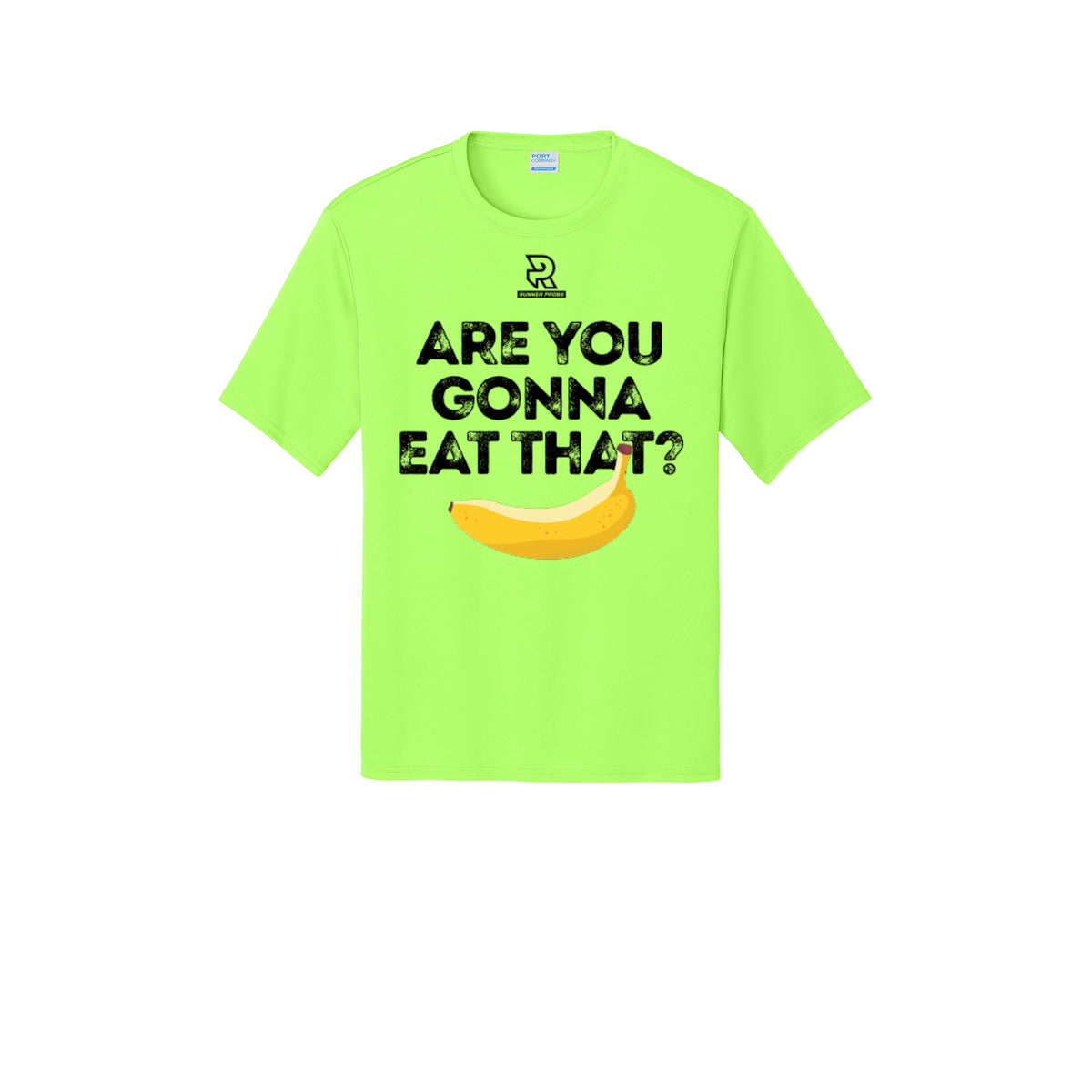 ARE YOU GONNA EAT THAT? (Black) - Short Sleeve Performance Tee
