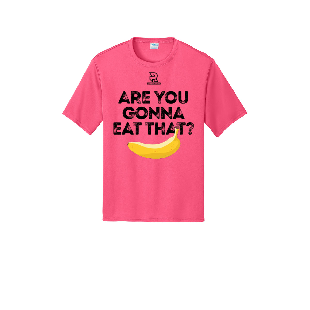 ARE YOU GONNA EAT THAT? (Black) - Short Sleeve Performance Tee