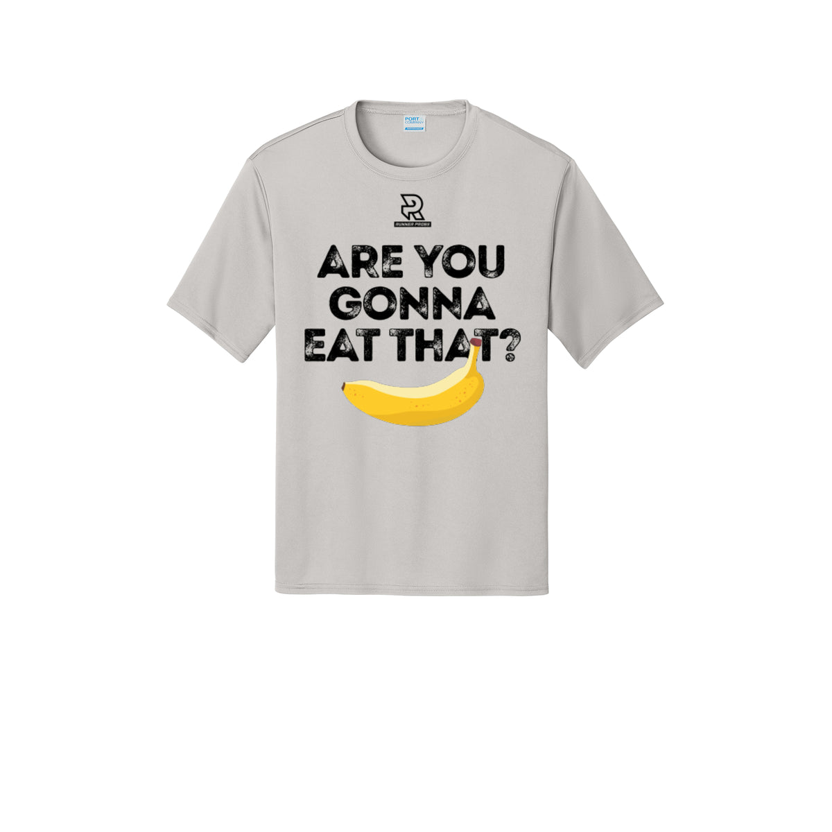 ARE YOU GONNA EAT THAT? (Black) - Short Sleeve Performance Tee
