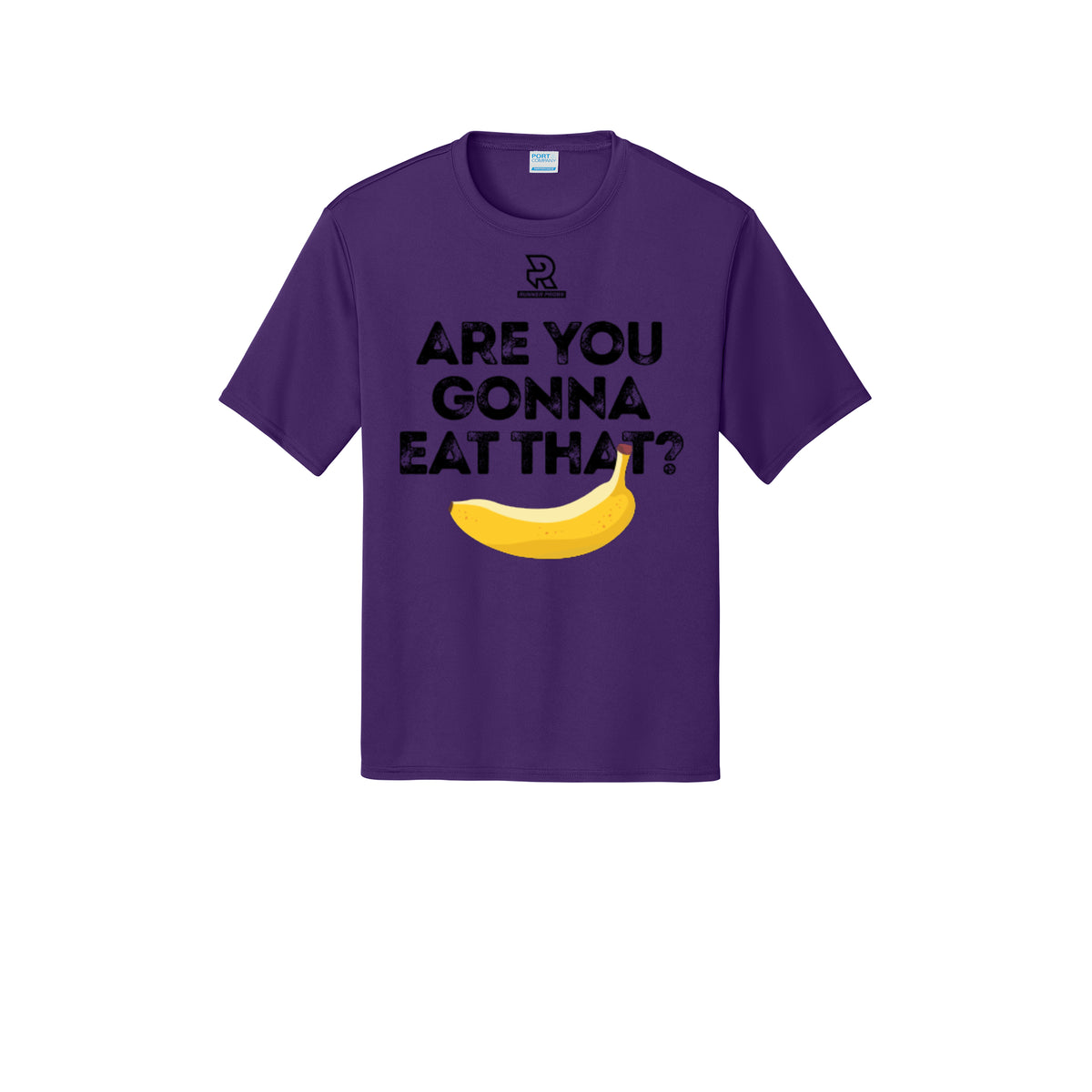 ARE YOU GONNA EAT THAT? (Black) - Short Sleeve Performance Tee